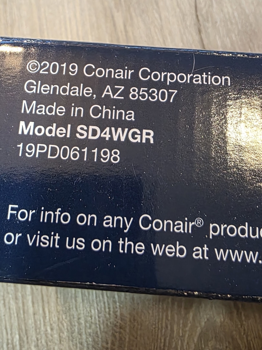 Conair 1875 Watt 3-in-1 Styling Hair Dryer with Ionic Technology - New, Open Box - Picture 4 of 4